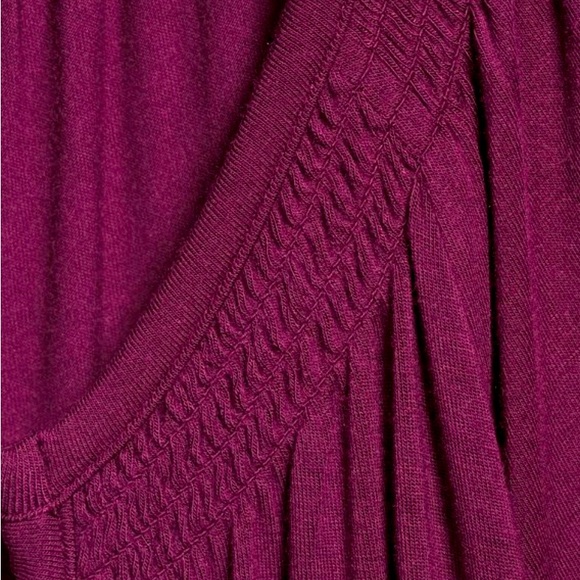 Terra & Sky Womens Plus Size Tiered Peasant Top Long Sleeve 4x 26/28 NWT - Picture 6 of 7